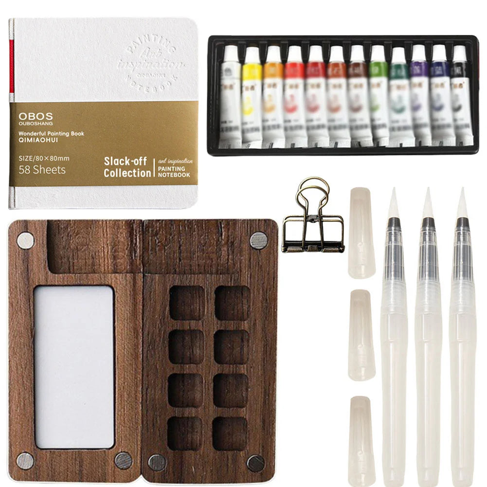 The Field Kit — Pocket Watercolor Set