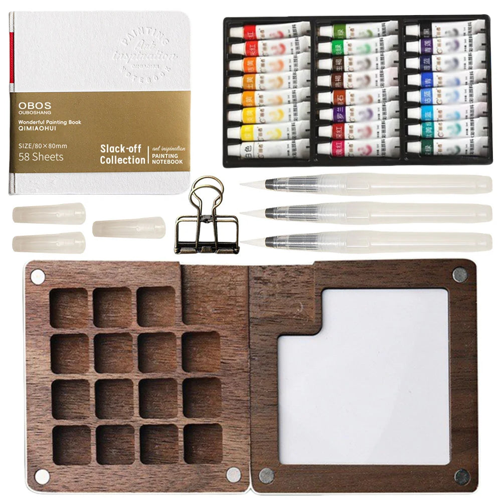 The Field Kit — Pocket Watercolor Set