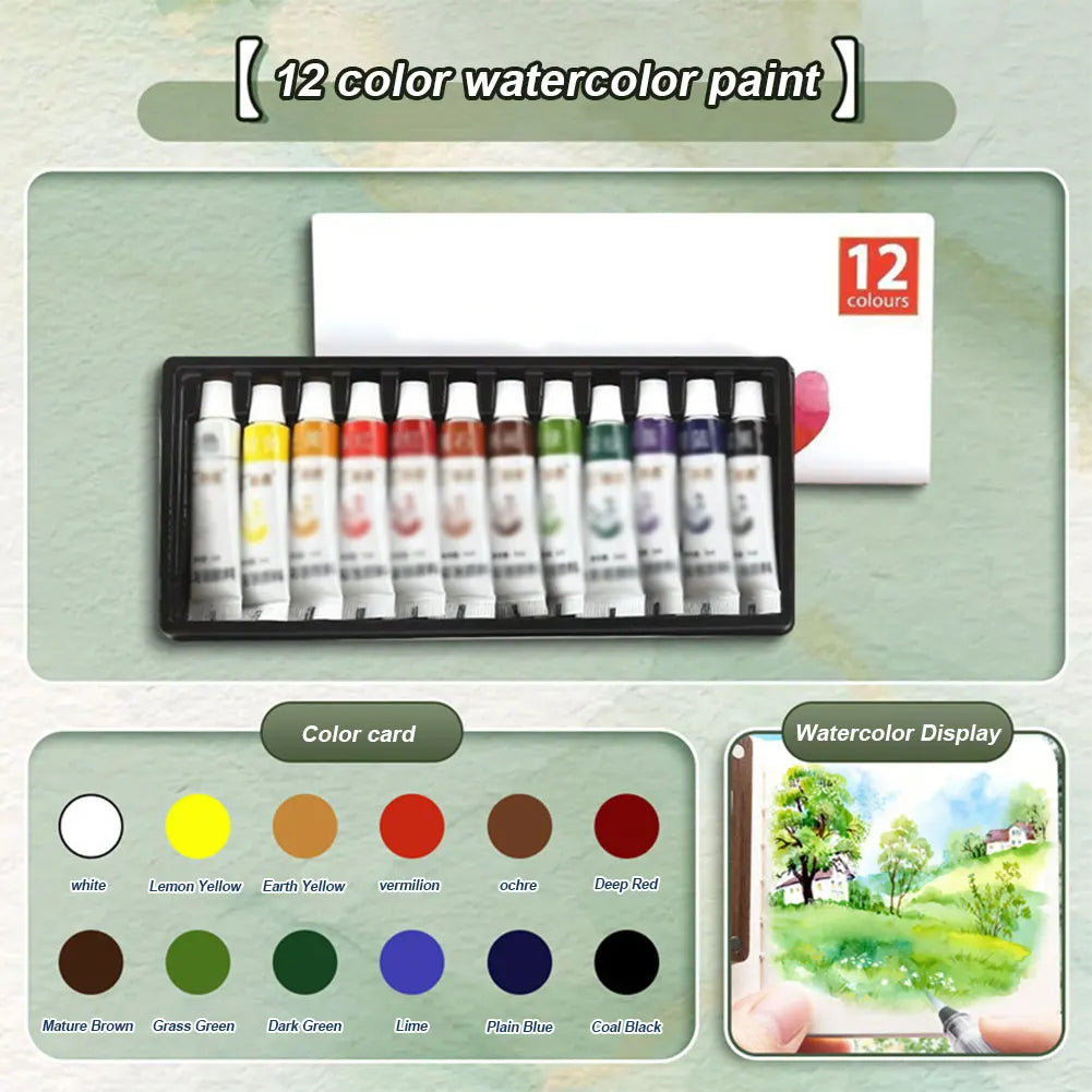 The Field Kit — Pocket Watercolor Set