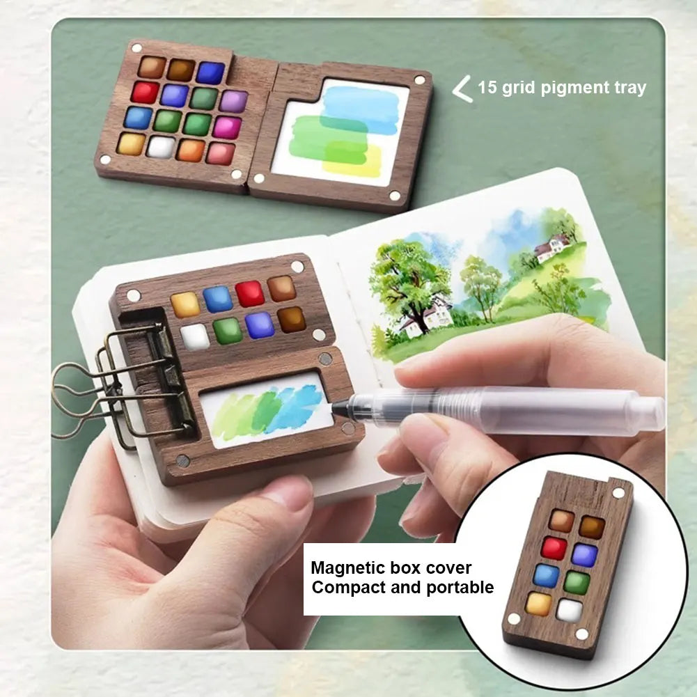 The Field Kit — Pocket Watercolor Set