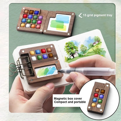 The Field Kit — Pocket Watercolor Set