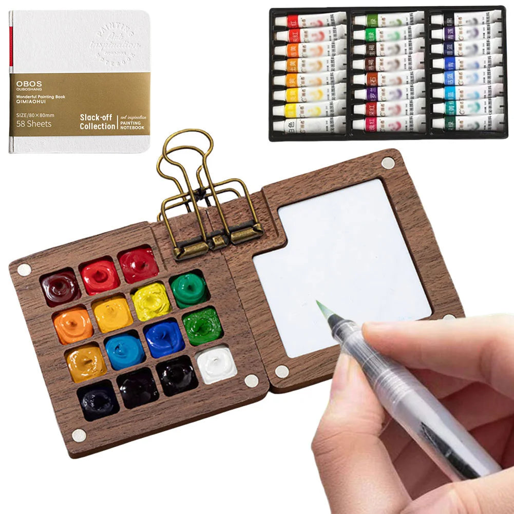 The Field Kit — Pocket Watercolor Set
