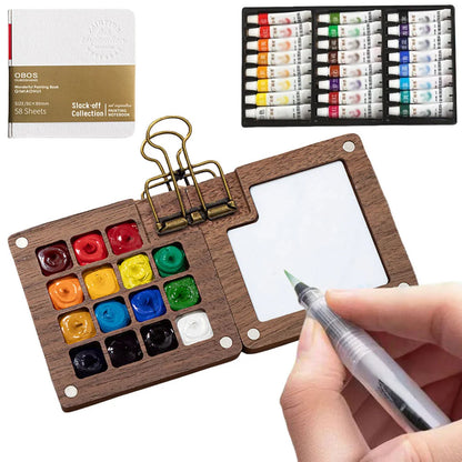 The Field Kit — Pocket Watercolor Set